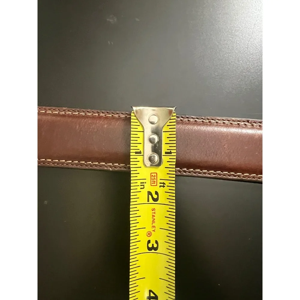 Dickies Mens Brown Genuine Leather Belt Size 42 Workwear Casual 11DI02F8